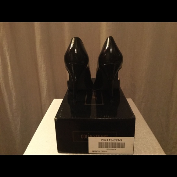 Colin Stuart pointy toe black heels - Picture 3 of 5